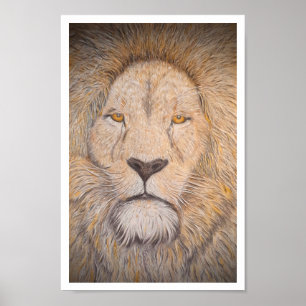 Poster du lion puissant