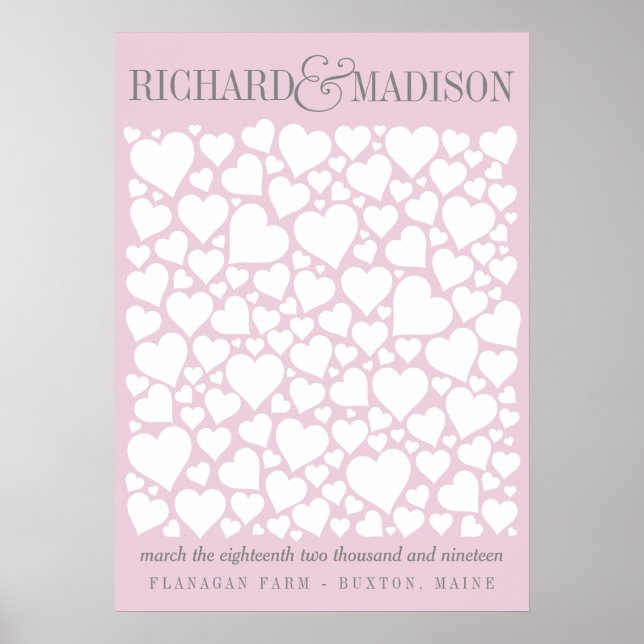 Poster du livre d'or mariage - CHOISISSEZ VOTRE CO (Devant)