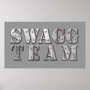 Poster du logo de l'équipe Yung Joc Swagg