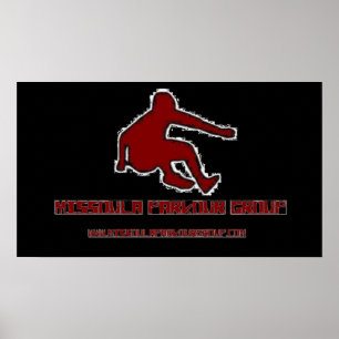 Poster du logo du groupe Missoula Parkour