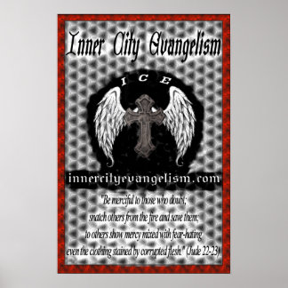 Poster du logo ICE (Tous les bénéfices pour ICE Mi