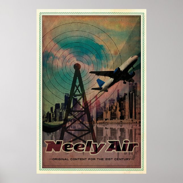 Poster du logo Neely Air, GRAND (Devant)