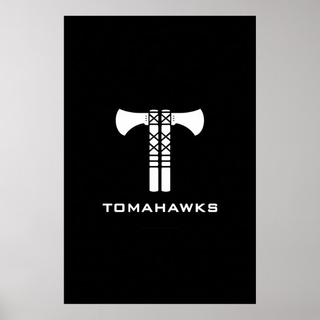 Poster du logo Tomahawks (Devant)