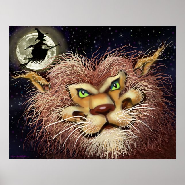 Poster du loup-garou et de la Pleine lune (Devant)