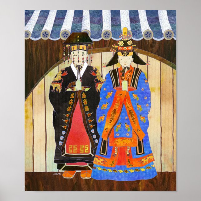 Poster du Mariage du roi et de la reine (Devant)