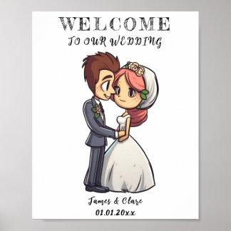 Poster du Mariage marié et marié