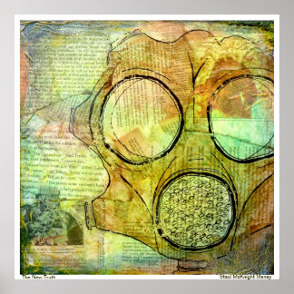 Poster du masque à gaz