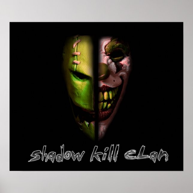 Poster du masque de clan Shadow Kill (Devant)
