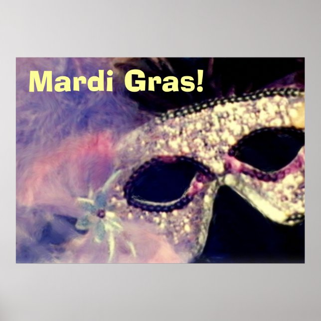 Poster du Masque Mardi Gras (Devant)