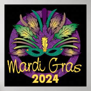Poster du Masque Mardi Gras - 2024