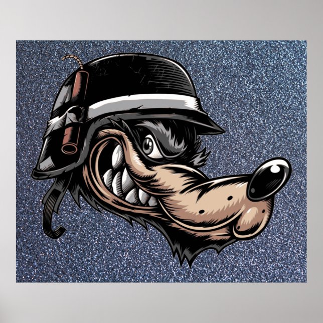 Poster du mauvais loup (Devant)