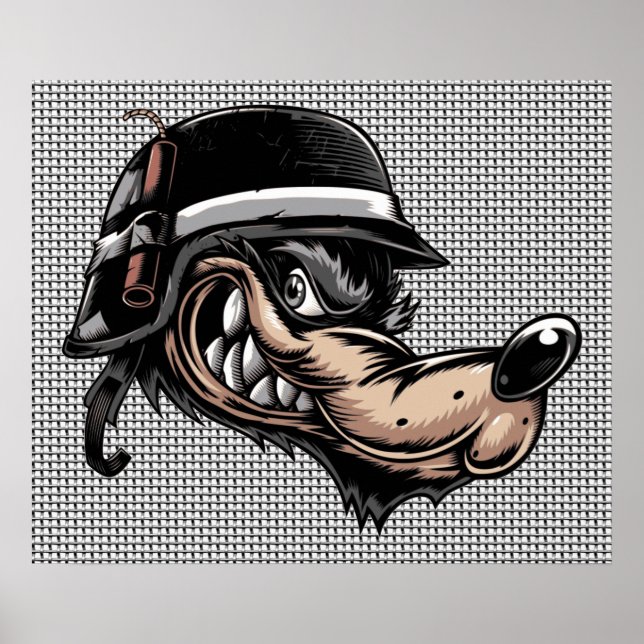 Poster du mauvais loup (Devant)