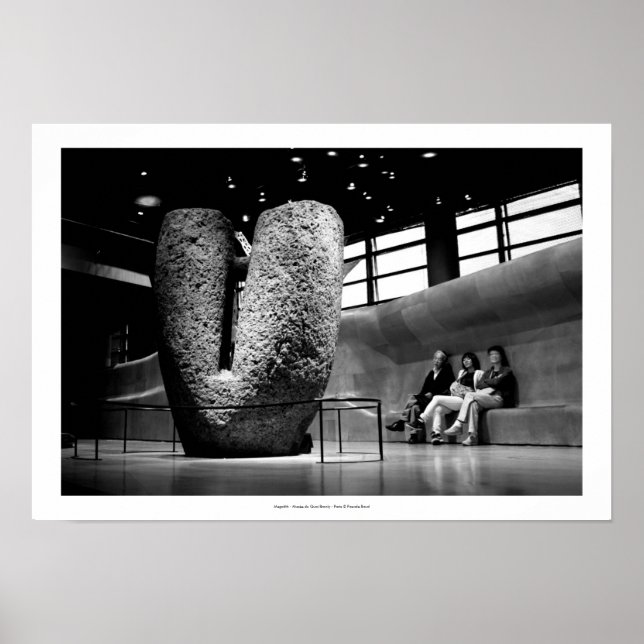 Poster du Megalith Musée du Quai Branly (Devant)