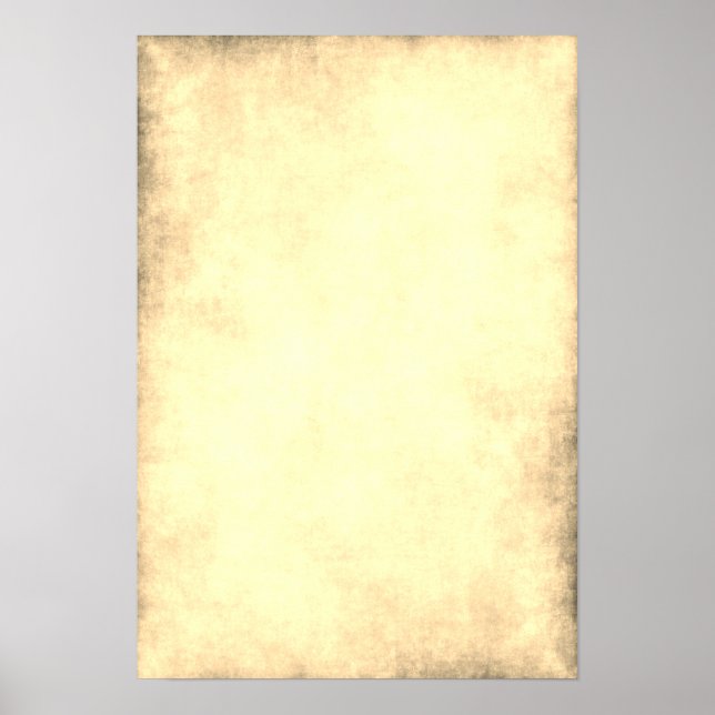 Poster du Modèle Arrière - plan papier parchemin (Devant)