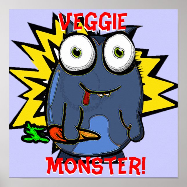Poster du Monster de Veggie (Devant)