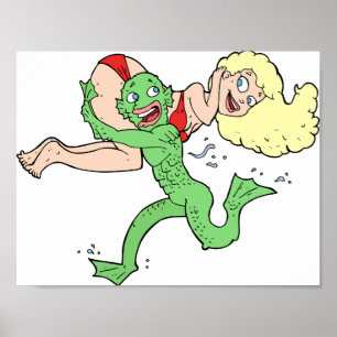 Poster du monstre des marais