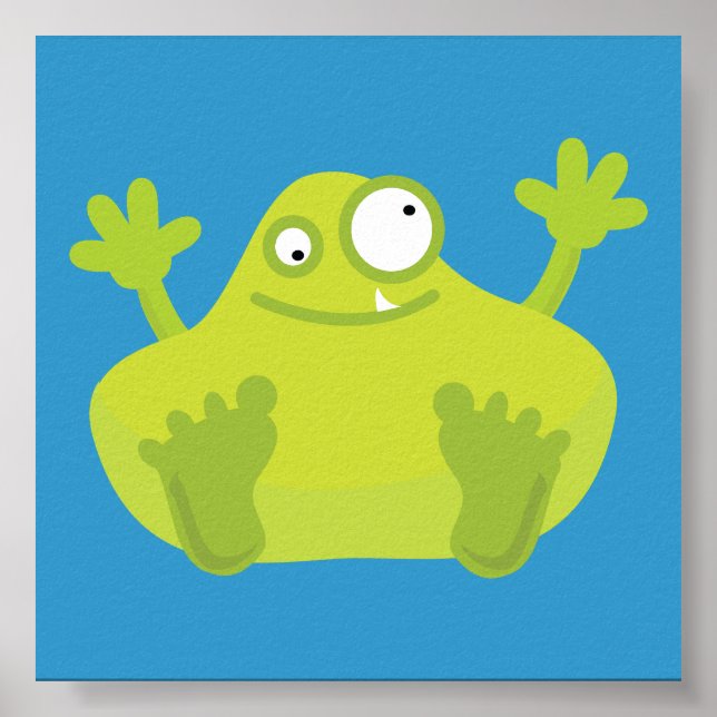Poster du Monstre Vert (Devant)