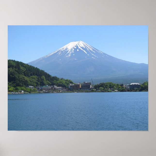 Poster du Mont Fuji Japon (Devant)