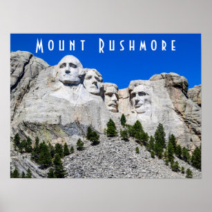 Poster du Mont Rushmore