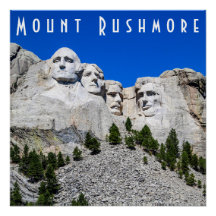 Poster du Mont Rushmore