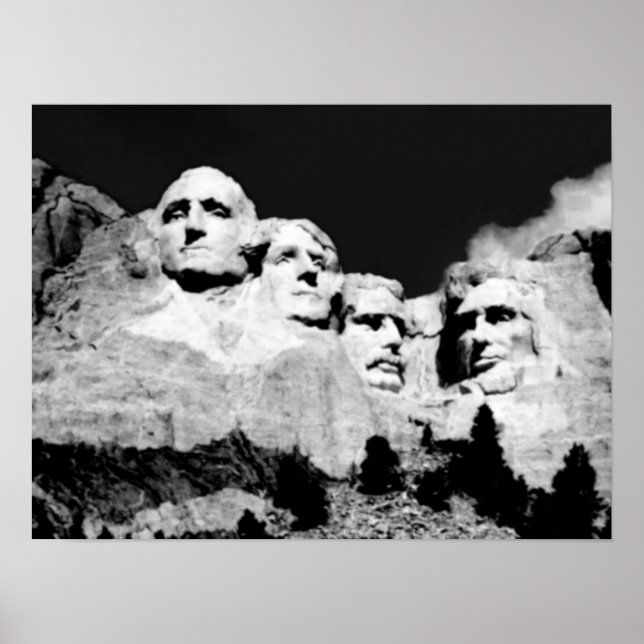 Poster du Mont Rushmore (Devant)