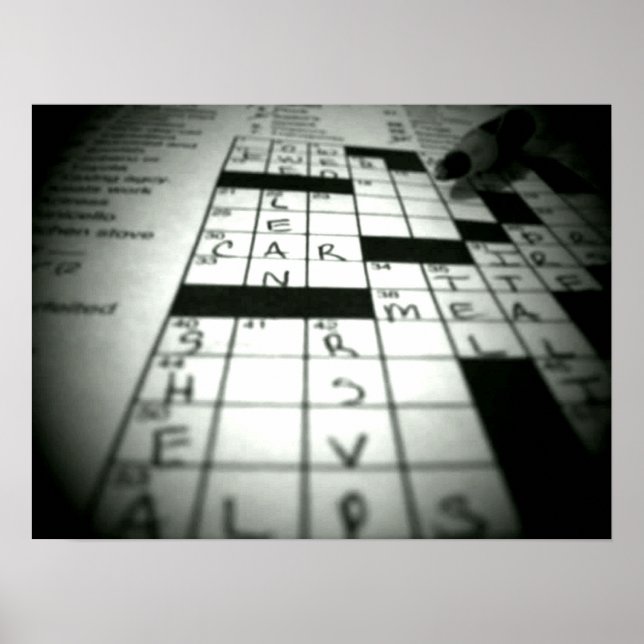 Poster du mot de passe (Devant)