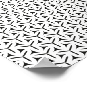 Poster du Motif des lames gothiques