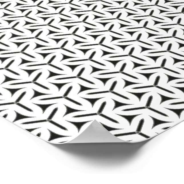 Poster du Motif des lames gothiques (Coin)