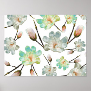 Poster du Motif Magnolia