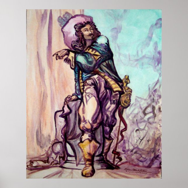 Poster du mousquetaire (Devant)