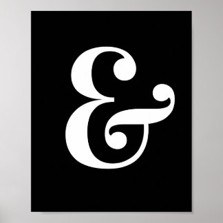 Poster du mur de marque Ampersand