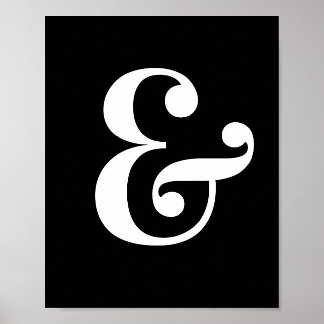 Poster du mur de marque Ampersand (Devant)