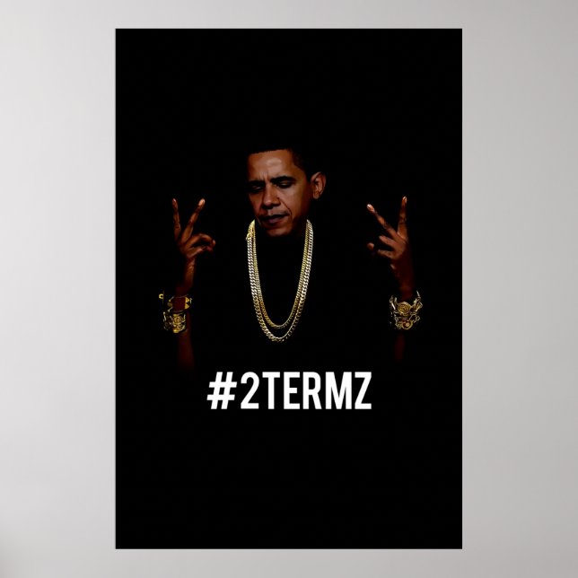 Poster du mur d'Obama 2Termz (Devant)