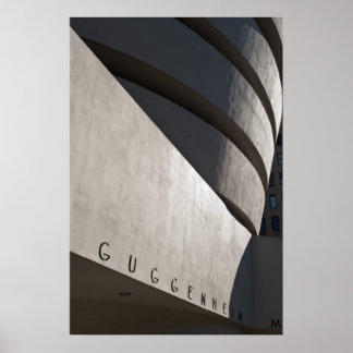 Poster du musée Guggenheim