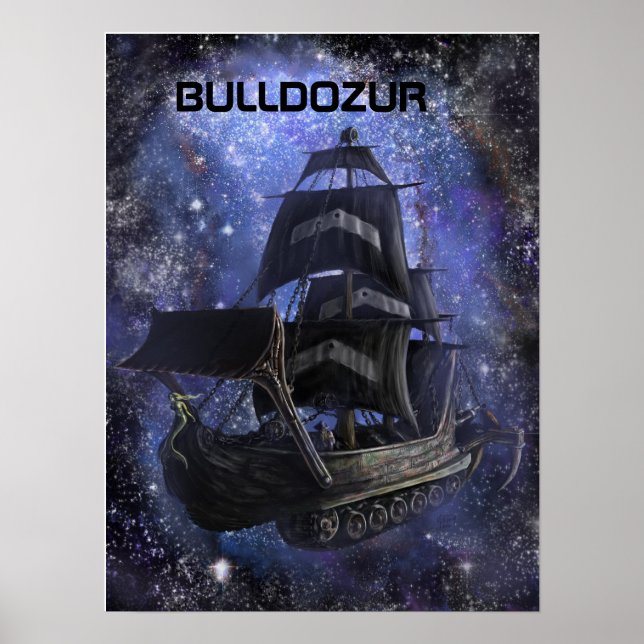 Poster du navire Bulldozur (Devant)