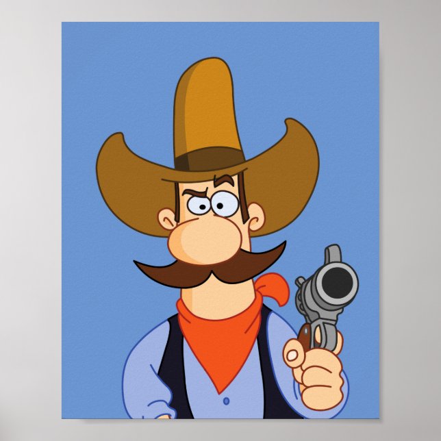 Poster du nouveau shérif en ville (Devant)