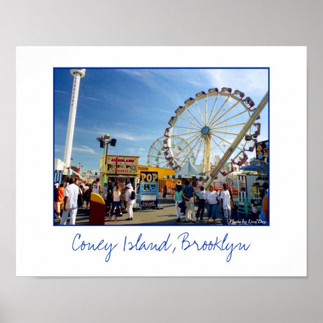 Poster du parc d'attractions Astroland (Devant)