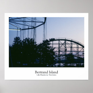 Poster du parc d'attractions de Bertrand Island