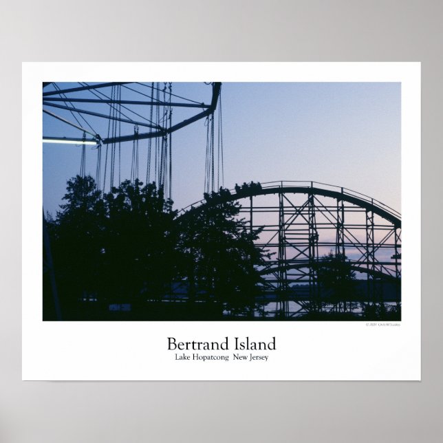 Poster du parc d'attractions de Bertrand Island (Devant)