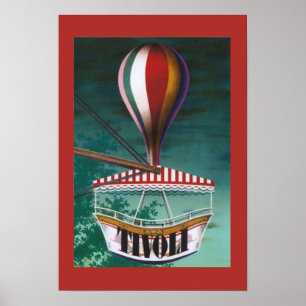 Poster du parc d'attractions Iconic Vintage Tivoli