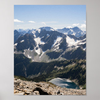 Poster du parc national North Cascades Imprimer