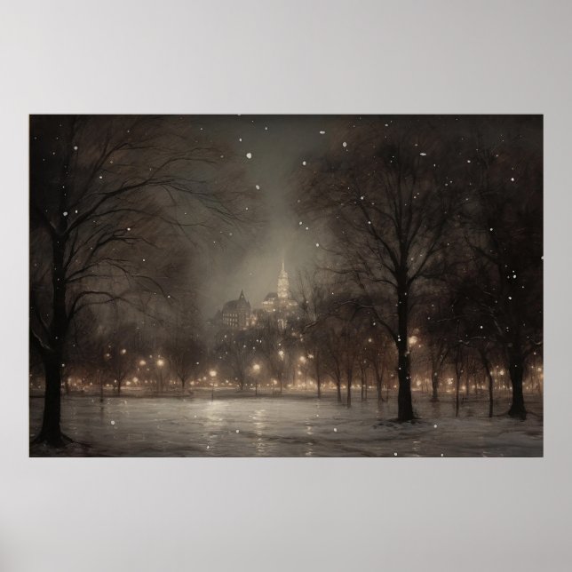 Poster du parc Winter Wonderland (Devant)