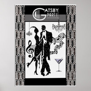 Poster du parti Gatsby