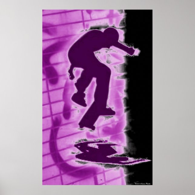 Poster du patineur (Devant)