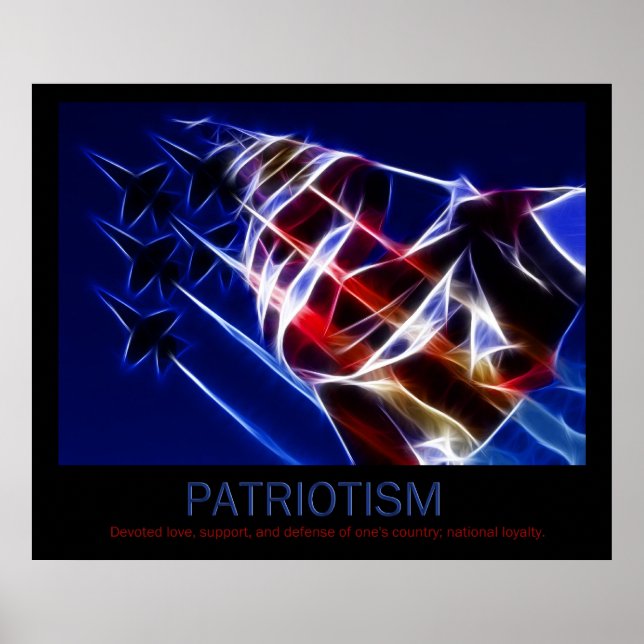 Poster du patriotisme (Devant)