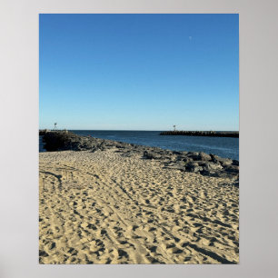 Poster du paysage aquatique de Beach Ocean