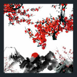 Poster du paysage japonais<br><div class="desc">Paysage japonais</div>