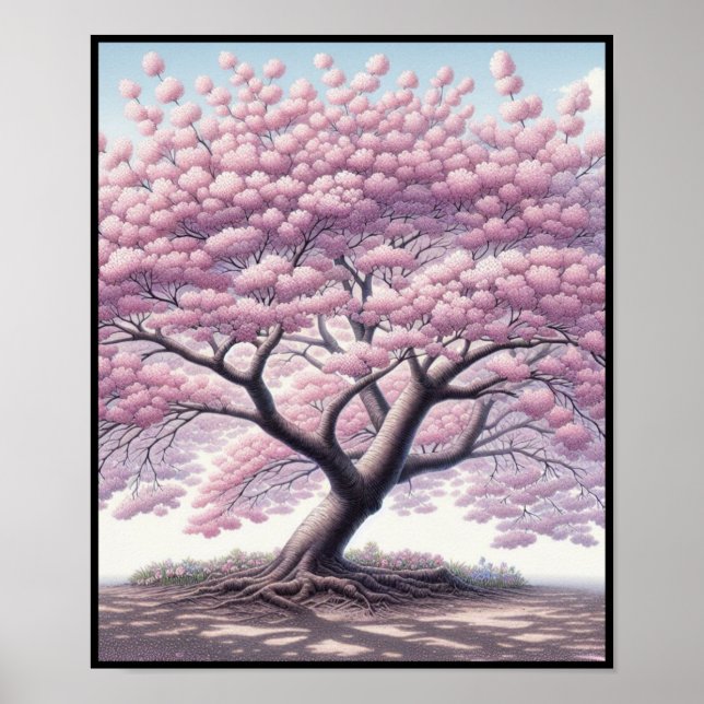 Poster du paysage naturel (Devant)