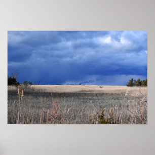 Poster du paysage nuageux