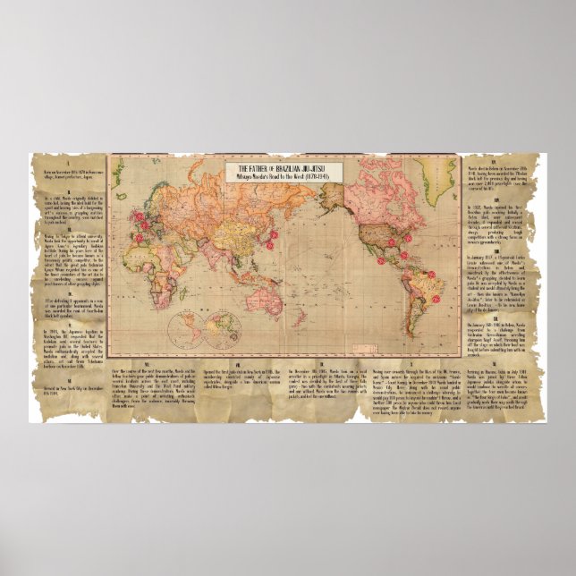 Poster du père du Jiu-Jitsu brésilien (Devant)